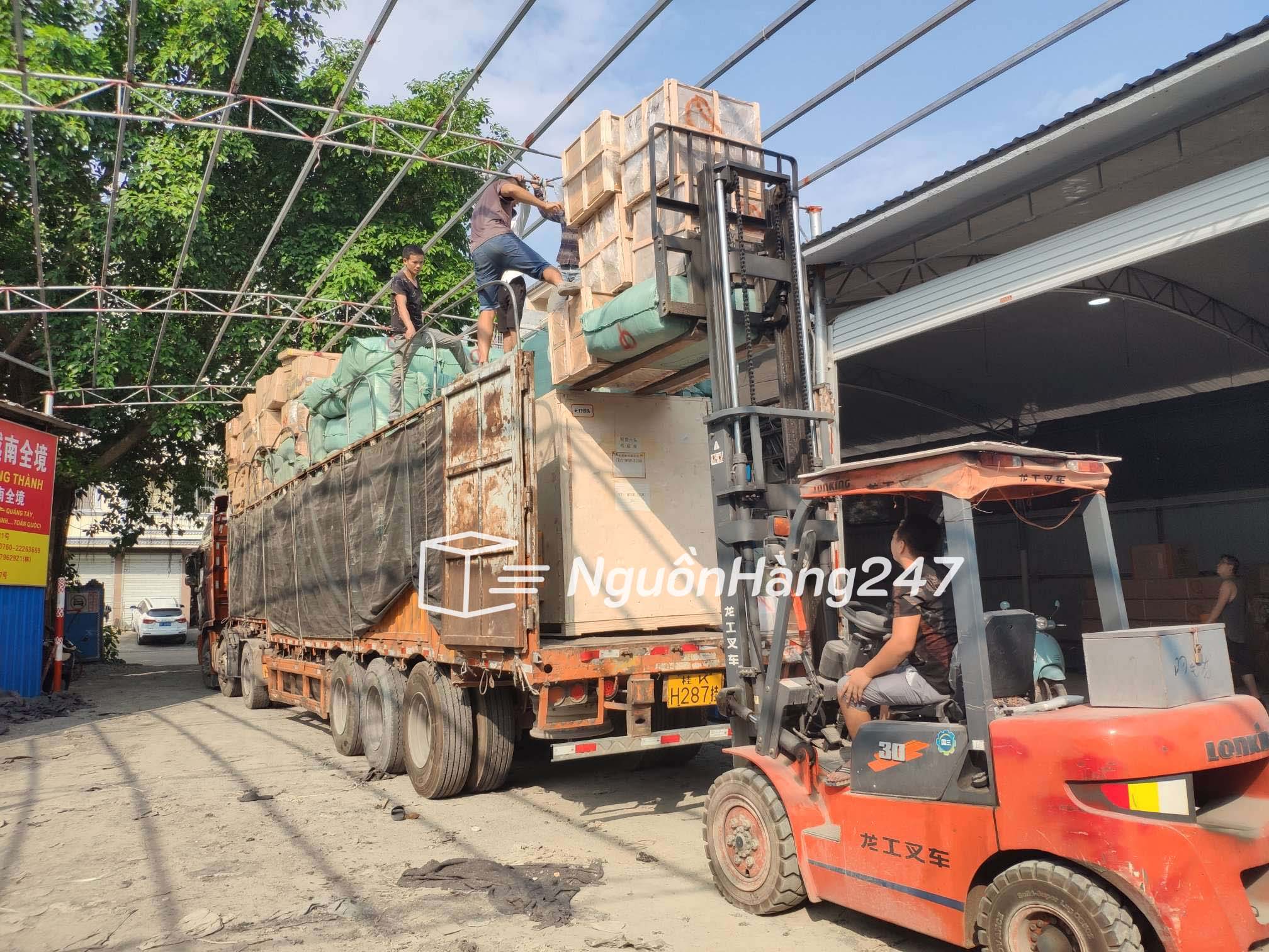 Bốc xếp hàng hóa lên Container