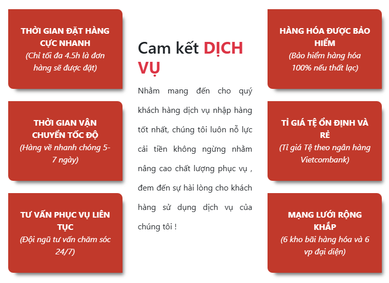 Nguồn hàng 247 cam kết dịch vụ khách hàng