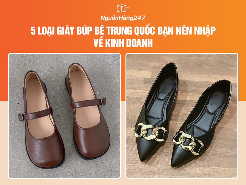 Nguồn nhập giày búp bê Trung Quốc cực chất trên 1688