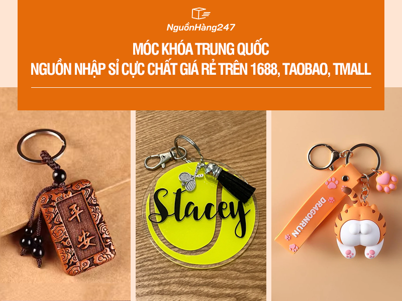 Nguồn nhập sỉ cực chất móc khóa Trung Quốc