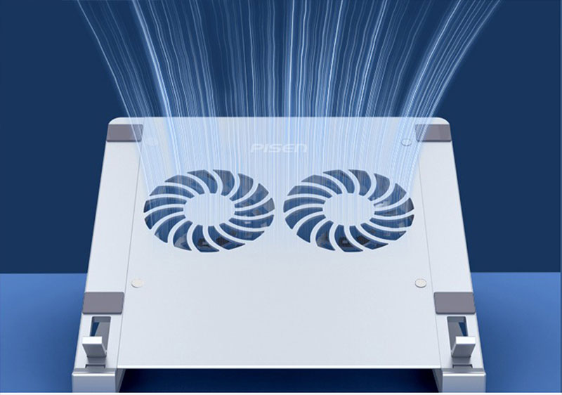 Đế tản nhiệt laptop thương hiệu Pisen