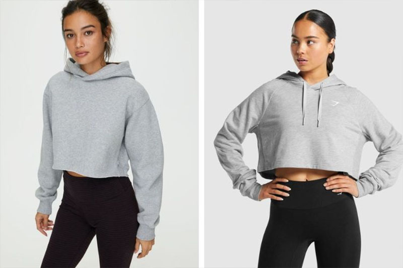 Áo hoodie nữ croptop