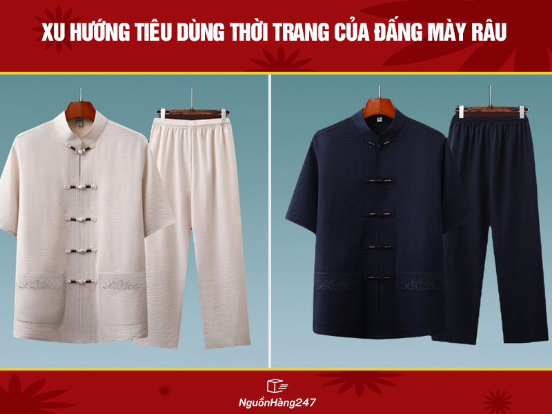 Xu hướng tiêu dùng thời trang của đấng mày râu