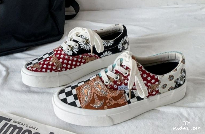 Giày vải nam có nhiều màu sắc