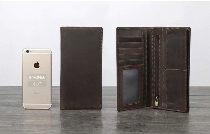 Ví dài nam gập 2 mặt