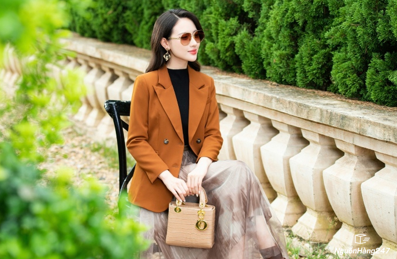 Áo khoác dạ dáng vest