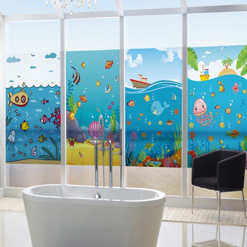 Decal dán tường tại nhà tắm