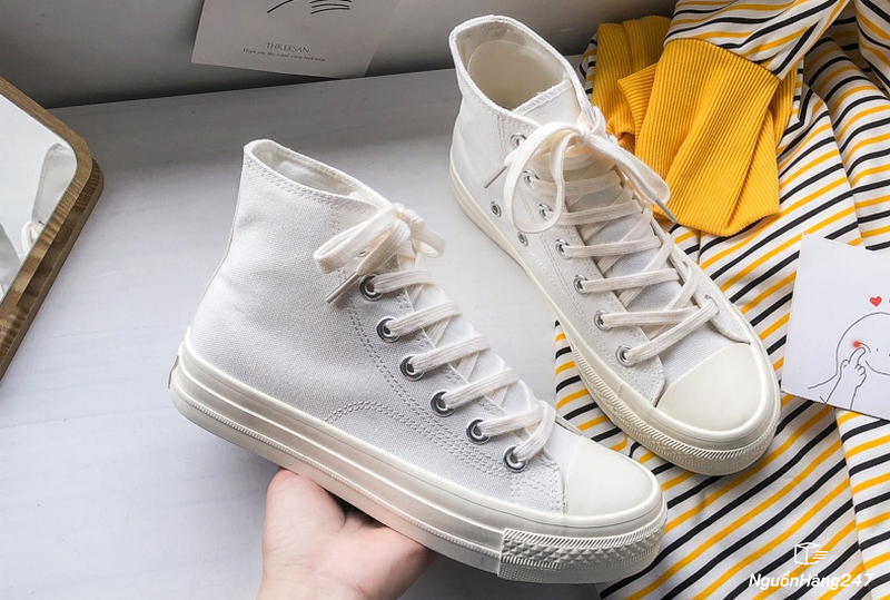 Giày vải nữ cao cổ (giày boot)