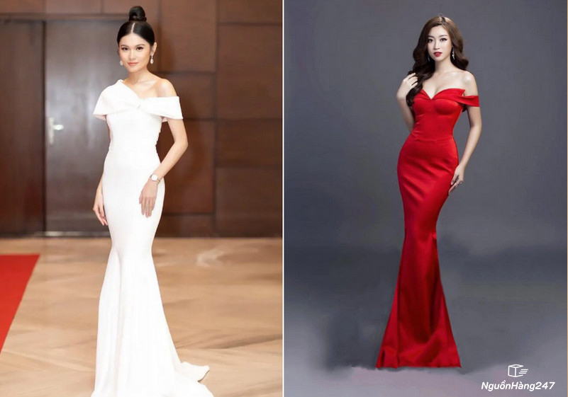 Váy dạ hội đuôi cá