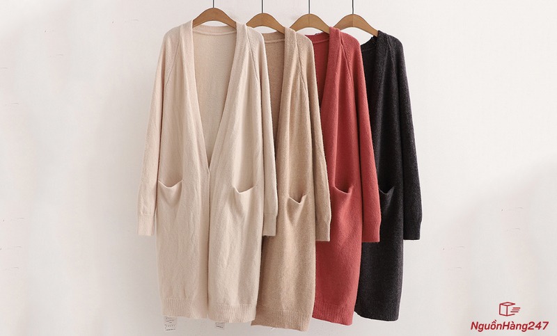 Áo cardigan dáng dài