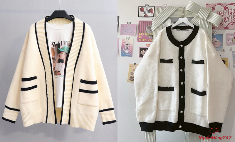 Áo cardigan oversize