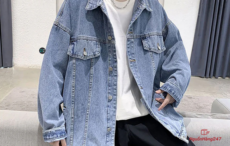 Áo Denim Unisex