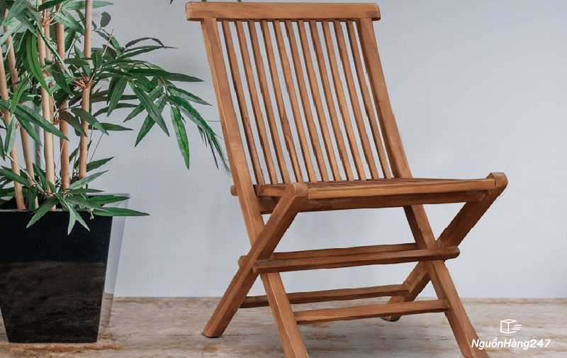 Ghế xếp gỗ