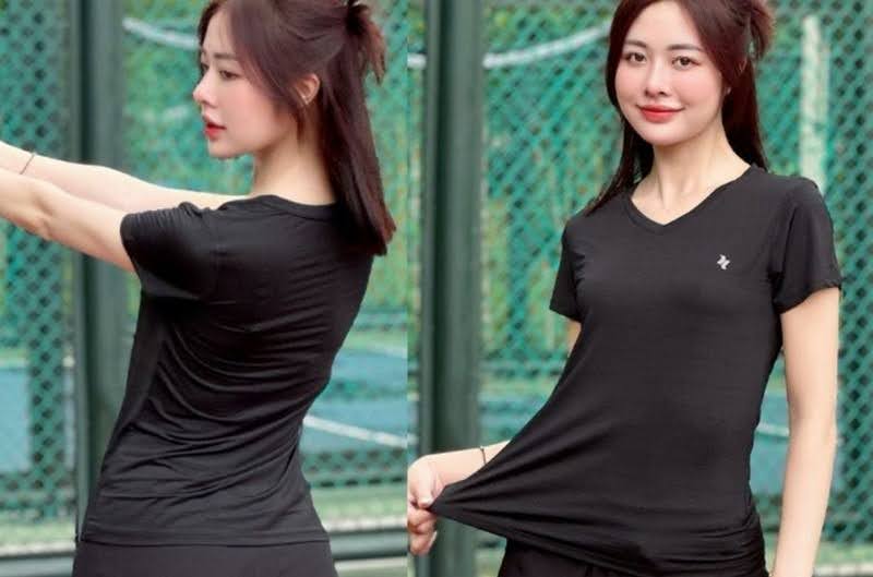 Áo thun kiểu thể thao