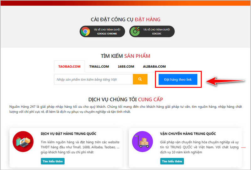 Đến mục Tìm kiếm sản phẩm