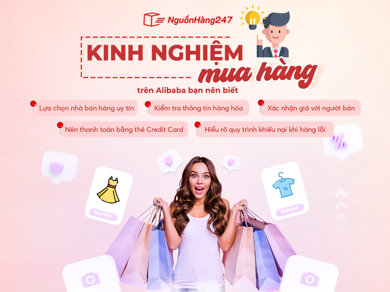 Kinh nghiệm mua hàng trên Alibaba bạn nên biết