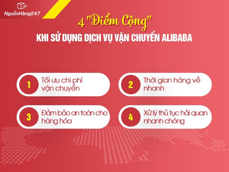 dịch vụ vận chuyển hàng Alibaba