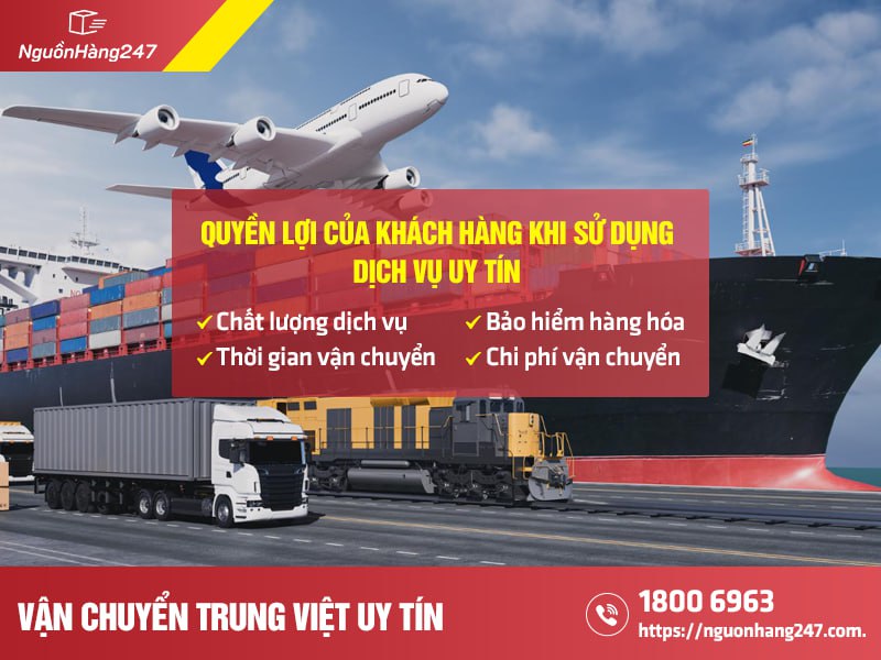 Vì sao nên sử dụng dịch vụ vận chuyển uy tín