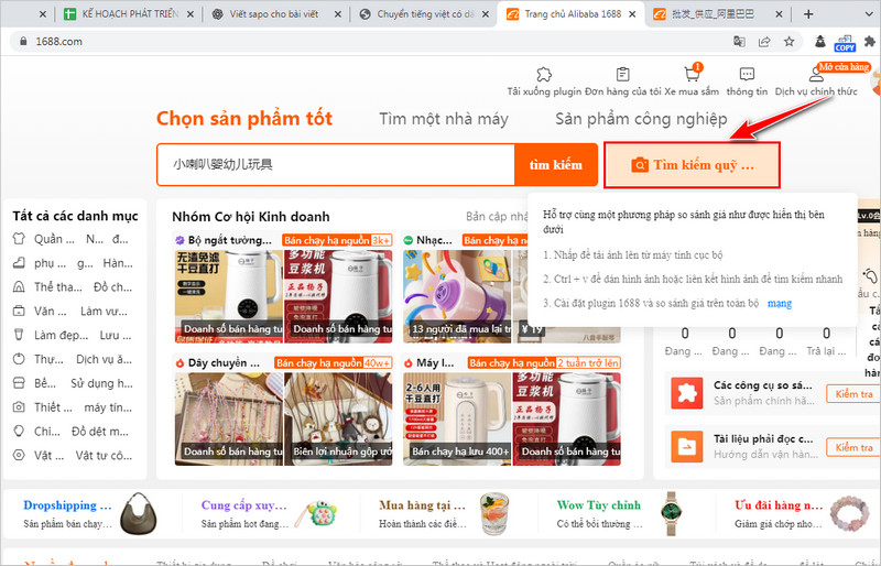 Nhấn biểu tượng máy ảnh