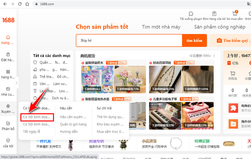 Chọn Cơ hội kinh doanh…