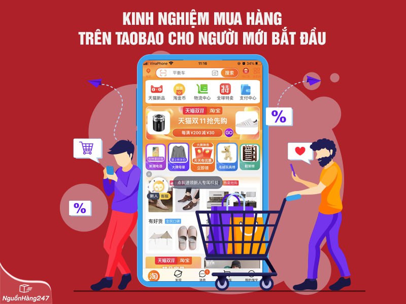 kinh nghiệm mua hàng trên taobao