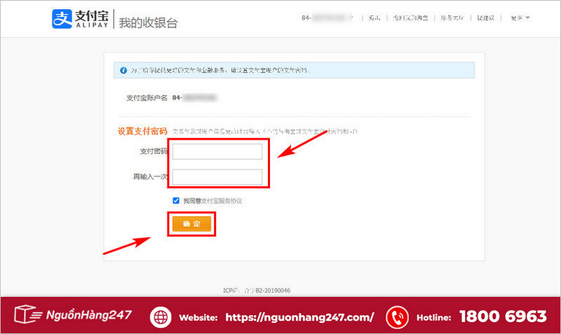 Điền thông tin thanh toán