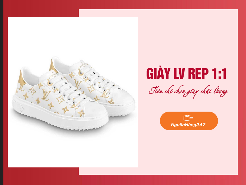 Cách chọn giày LV rep 1:1 chất lượng