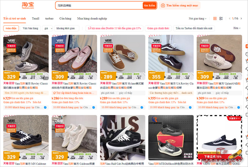 Gợi ý các shop sỉ lẻ giày vans rep 1:1 chất lượng, giá tốt