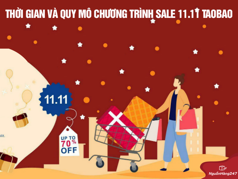 chương trình sale 11.11 Taobao