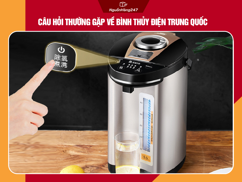 Câu hỏi thường gặp về bình thủy điện Trung Quốc