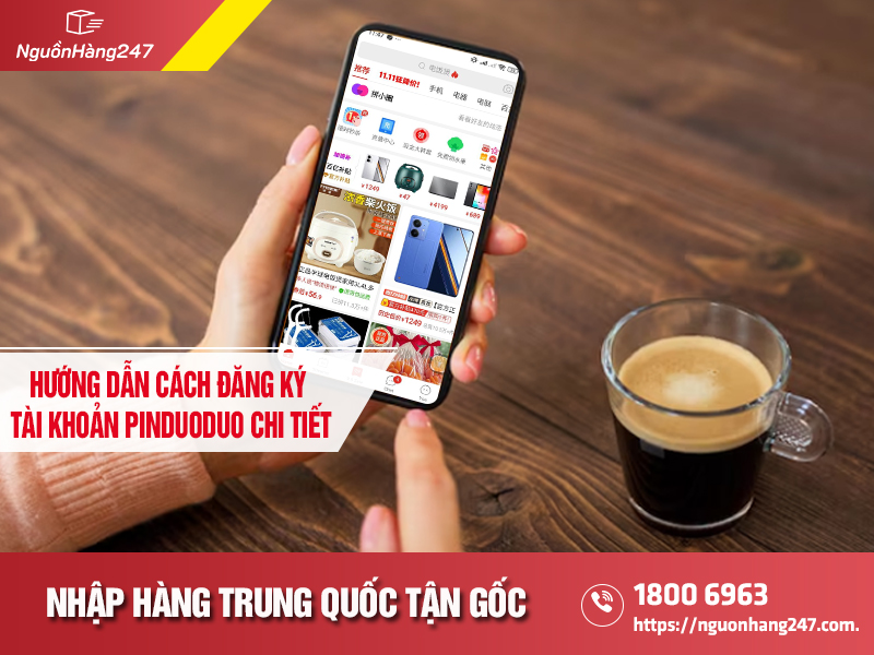 Hướng dẫn cách đăng ký tài khoản pinduoduo