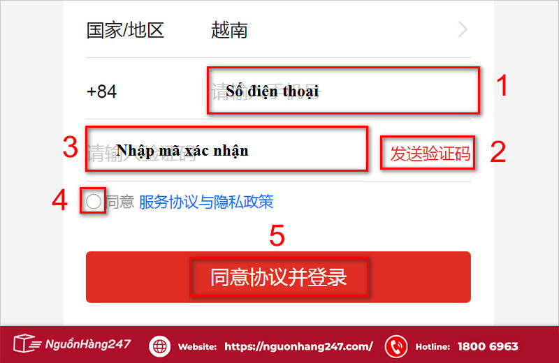 Đăng nhập tài khoản Pinduoduo