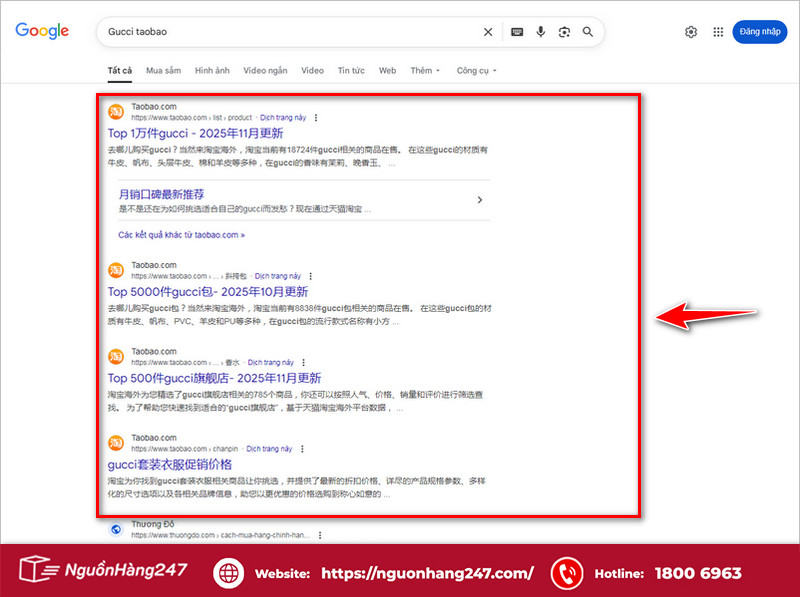 Tìm sản phẩm chính hãng muốn mua 