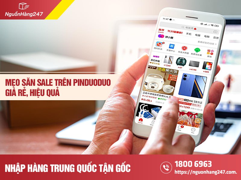 Cách săn sale trên Pinduoduo