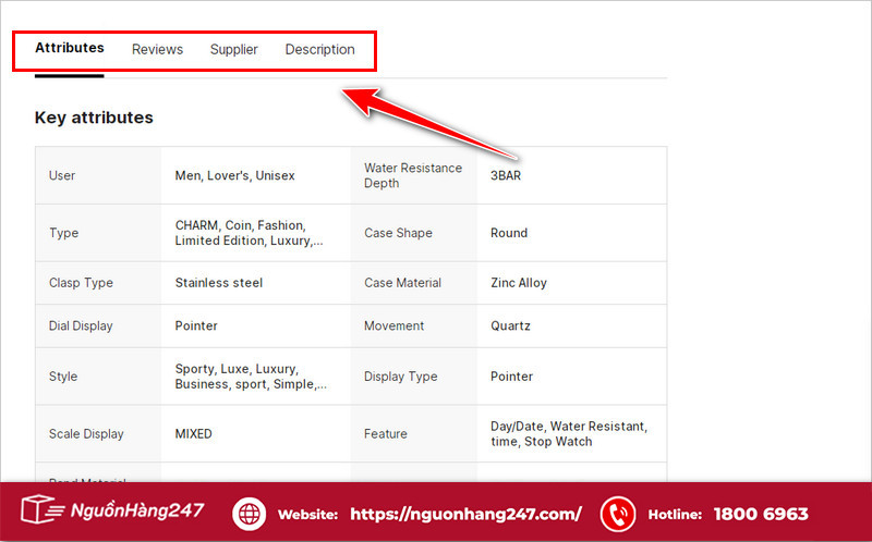 Đọc kỹ các thông tin
