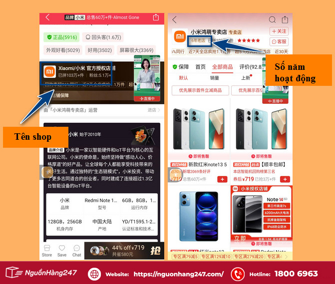 Số năm hoạt động