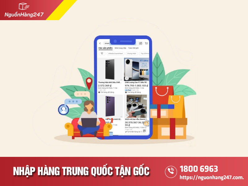 Phân tích ưu nhược điểm khi mua điện thoại trên Alibaba