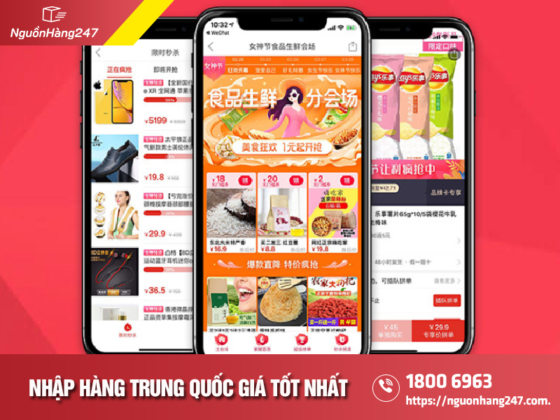 Lợi thế cạnh tranh của Pinduoduo so với Taobao, Tmall, 1688