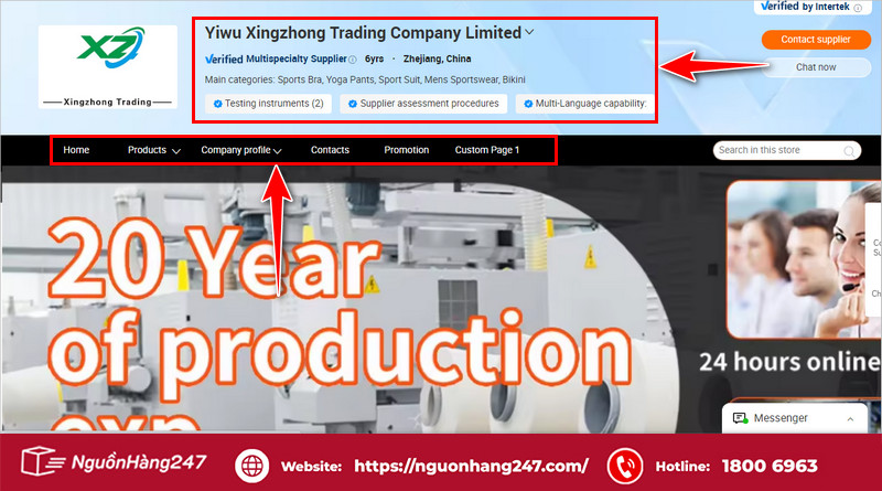 Chọn nhà cung cấp