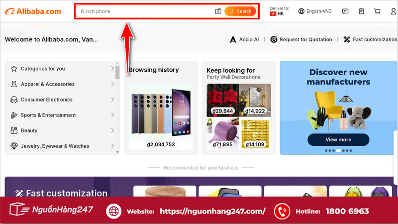 Tìm kiếm sản phẩm