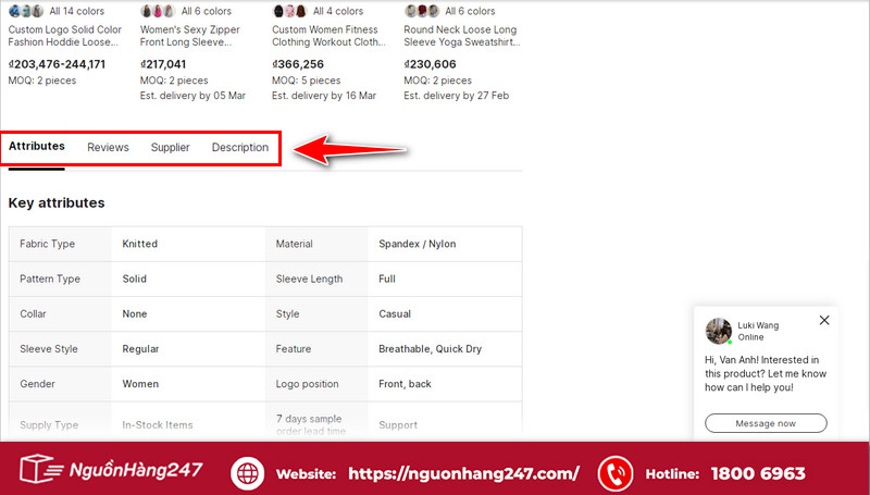 Đọc kỹ các thông tin 