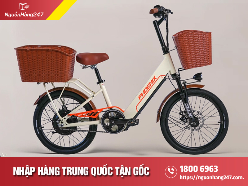 Nhập khẩu xe đạp điện Trung Quốc chính ngạch dễ dàng từ Nguồn Hàng 247