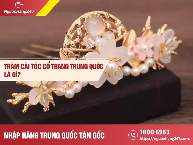 Trâm cài tóc cổ trang Trung Quốc