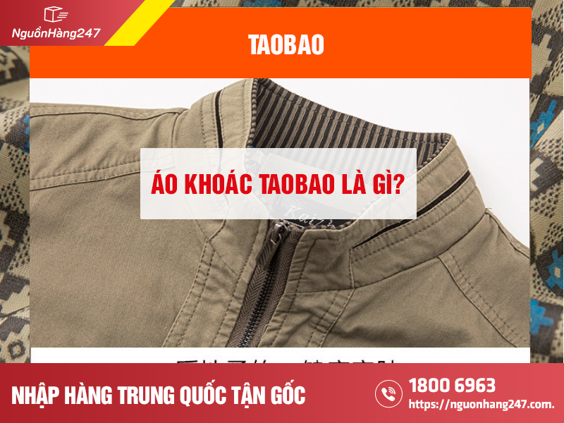 Áo khoác Taobao