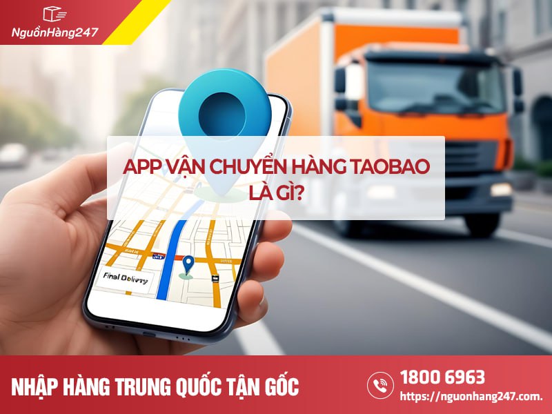 App vận chuyển hàng Taobao là gì?