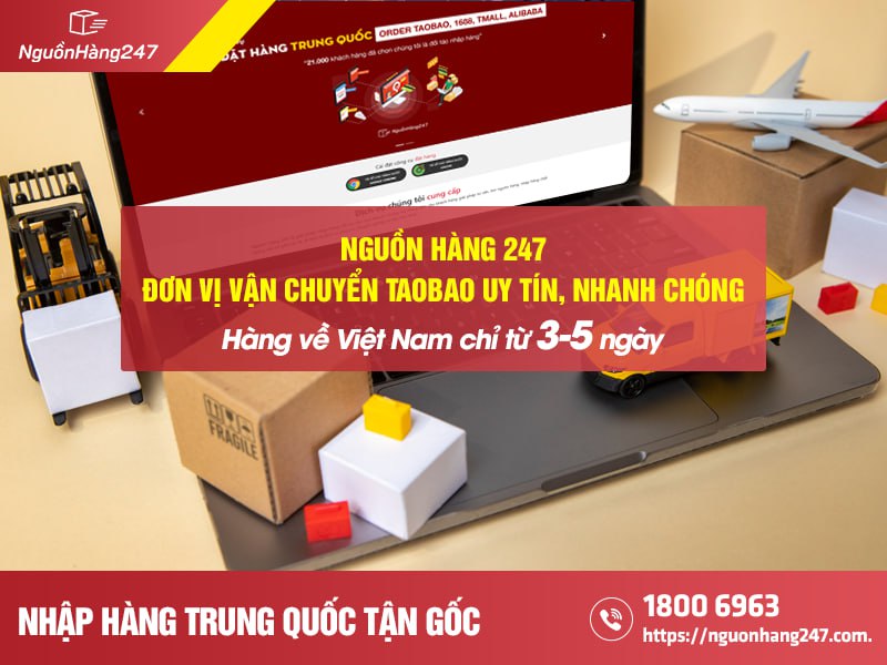 App vận chuyển hàng Taobao về Việt Nam uy tín