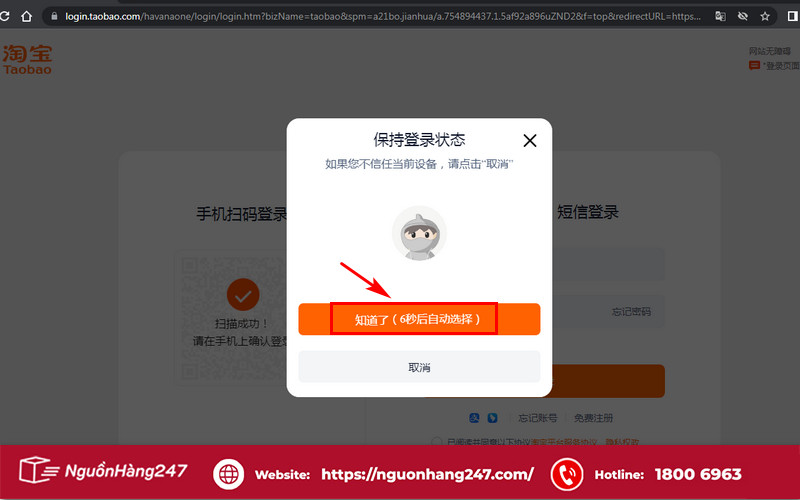 Đăng nhập tài khoản