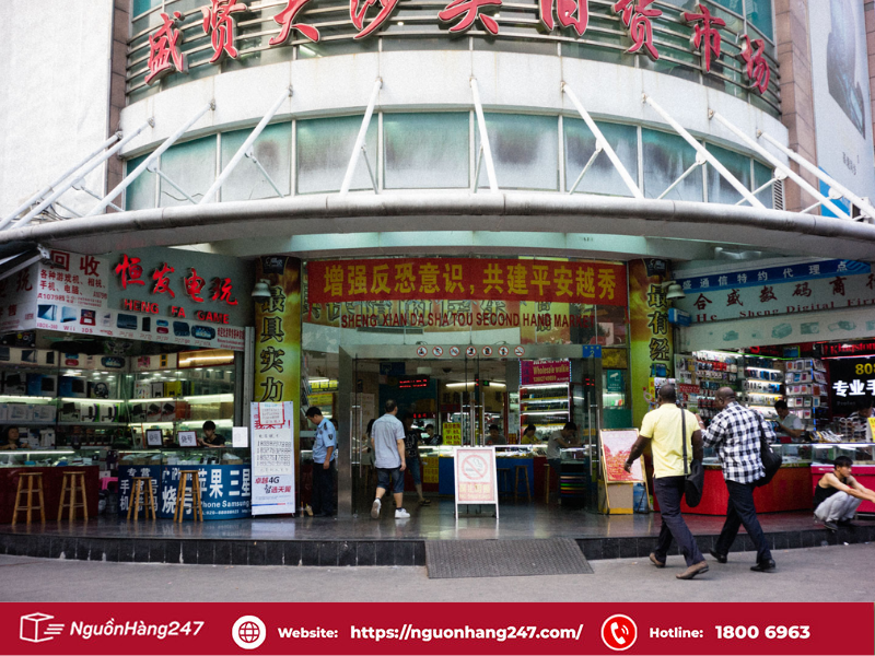 Chợ linh kiện điện tử Trung Quốc