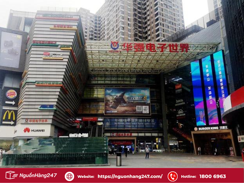 Chợ linh kiện điện tử Thâm Quyến