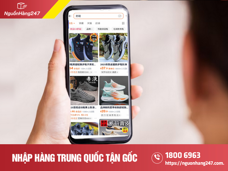 Kinh nghiệm chọn giày nam Taobao c